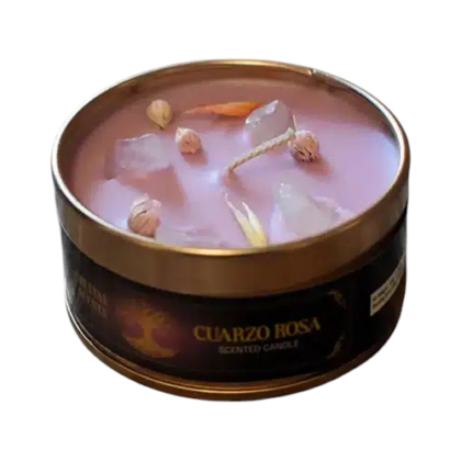 Vela de Quartzo Rosa – Minerais Aroma