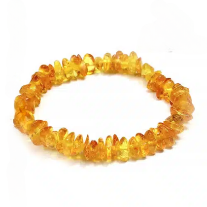 Pulseira de Âmbar Mel – CHIP Infantil
