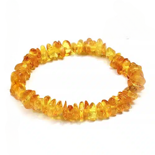 Pulseira de Âmbar Mel – CHIP Infantil