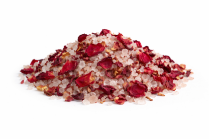 Banho de Sal e Rosa Vermelha