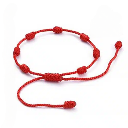 Pulseira dos 7 Nós – Vermelha