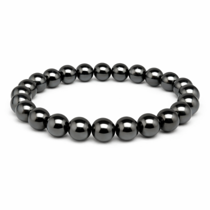 Pulseira de Shungite – Esferas 8 mm