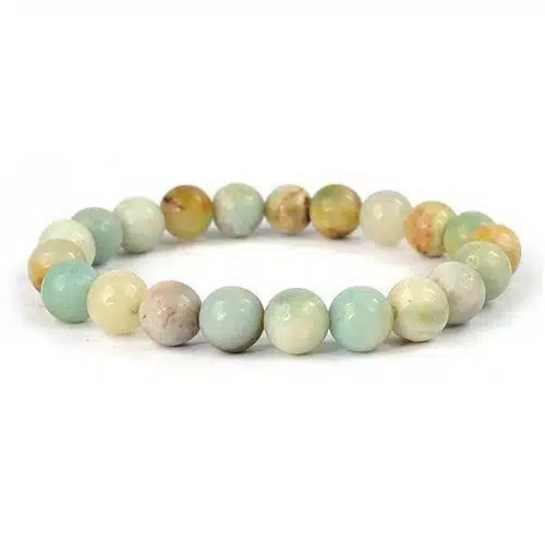Pulseira de Amazonite – Esferas 8 mm