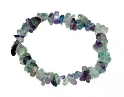 Pulseira de Fluorite Arco Íris – Chip