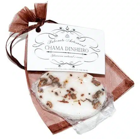 Sabonete Artesanal – Chama Dinheiro / Chama Freguês