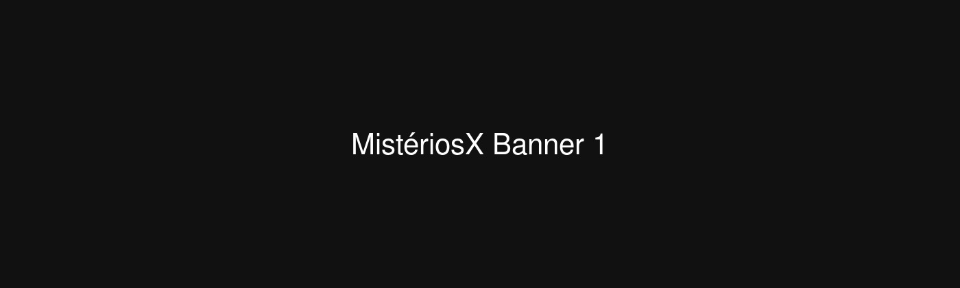 MistériosX Banner 1