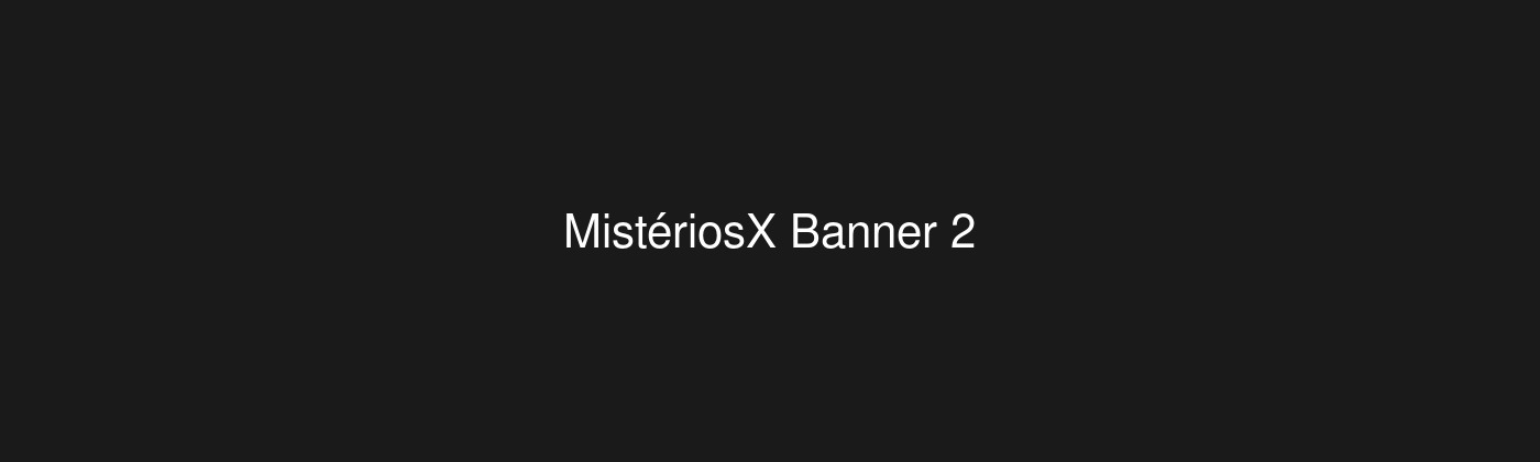 MistériosX Banner 2